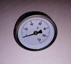 Термометр на трубу с клипсой